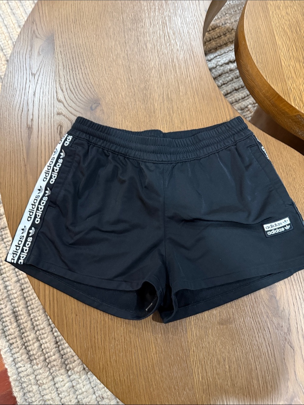 Adidas black shorts